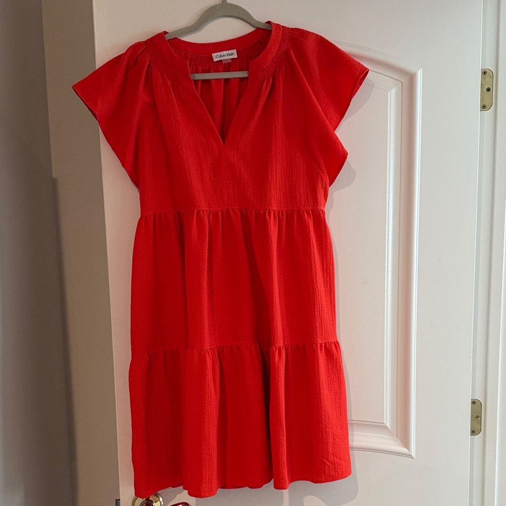 Calvin Klein Red Dress
